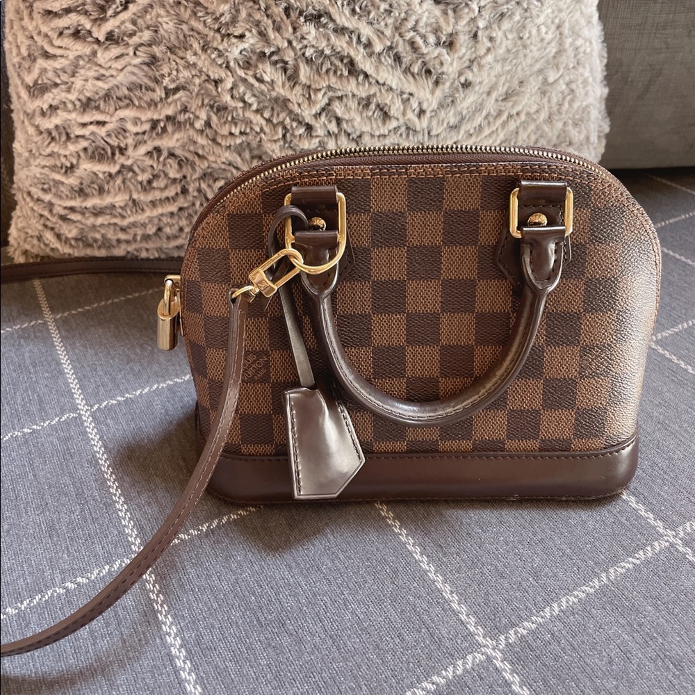 Louis Vuitton Damier Ebene Alma BB
